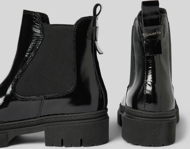 tamaris Chelsea boots met elastische inzet