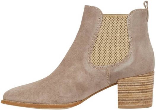 tamaris Chelsea boots van suède