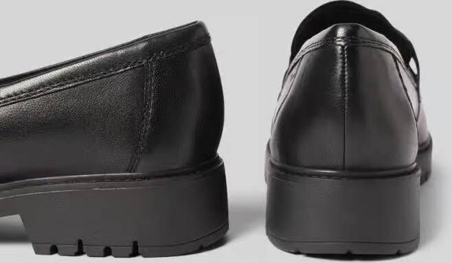 tamaris Penny loafers met label in reliëf