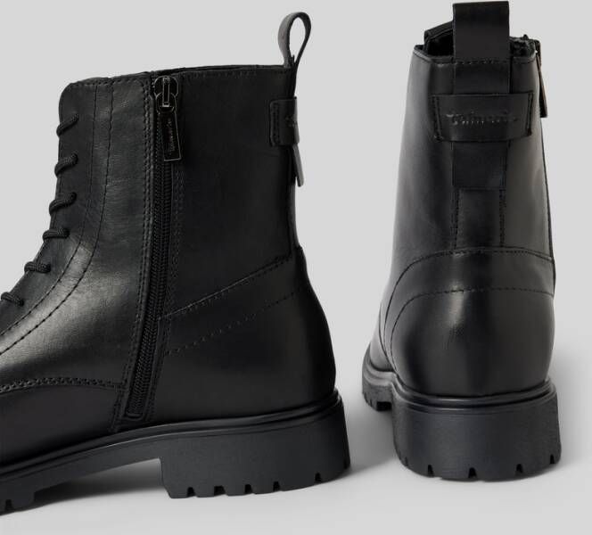 tamaris Veterboots van leer met treklus