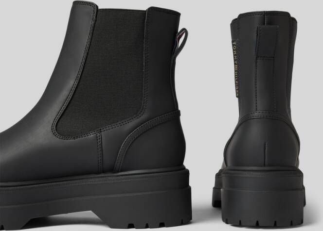 Tommy Hilfiger Chelsea boots met labeldetail