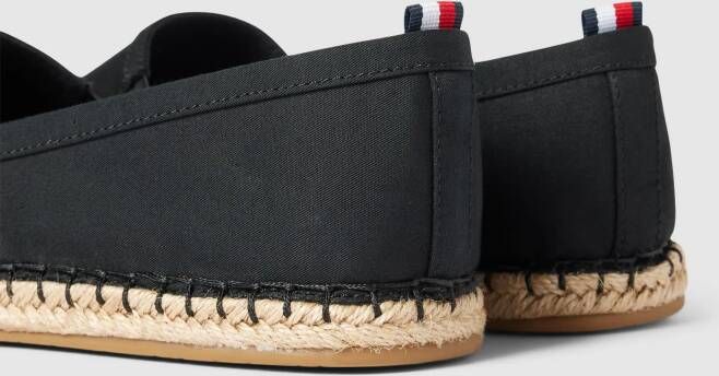 Tommy Hilfiger Espadrilles met labelstitching model 'BASIC TOMMY'