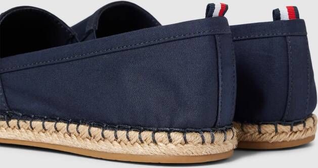 Tommy Hilfiger Espadrilles met labelstitching model 'BASIC TOMMY'