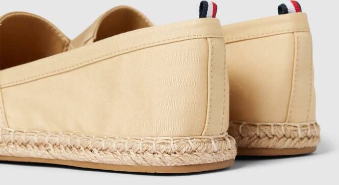 Tommy Hilfiger Espadrilles met labelstitching model 'BASIC TOMMY'