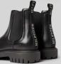 Tommy Hilfiger Leren boots met gestructureerde zool - Thumbnail 5