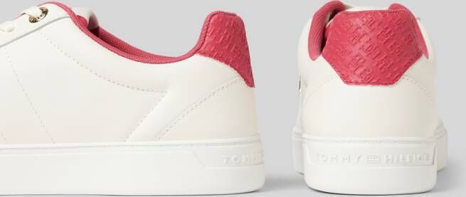 Tommy Hilfiger Leren sneakers met labelapplicatie model 'ELEVATED ESSENT'