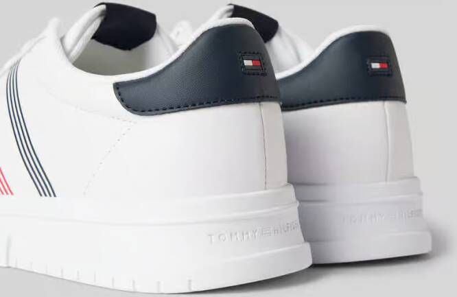 Tommy Hilfiger Leren sneakers met labelpatch model 'SUPERCUP LTH SEASONAL'