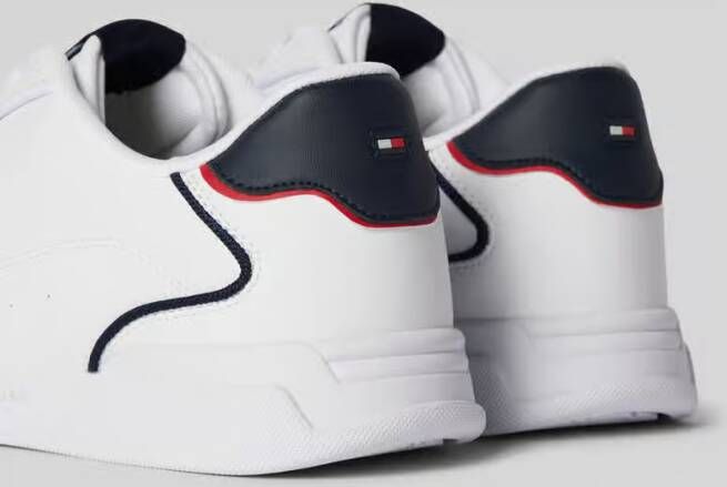 Tommy Hilfiger Sneakers van leer met labeldetail