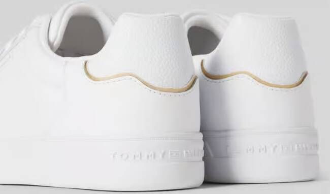 Tommy Hilfiger Sneakers van leer met labeldetail