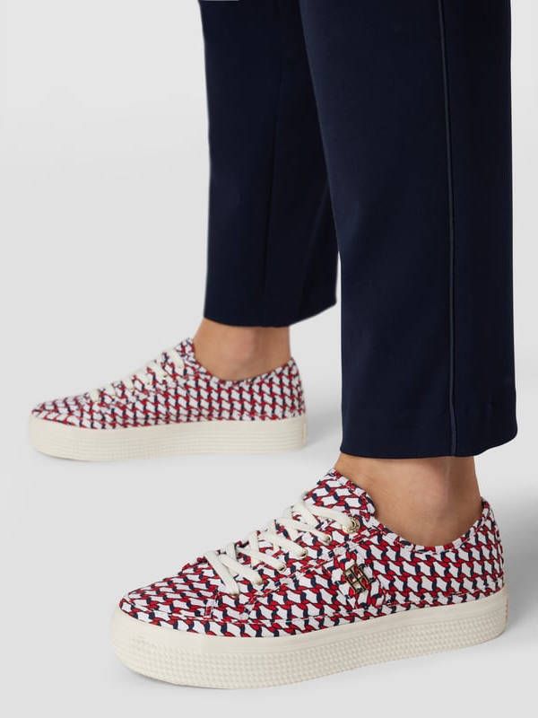 Tommy Hilfiger Sneakers van textiel met labelapplicatie