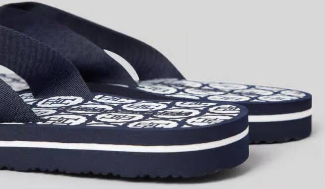 Tommy Hilfiger Teenslippers met labelapplicatie