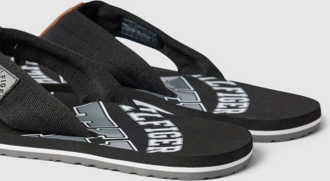 Tommy Hilfiger Teenslippers met labeldetails model 'BEA'