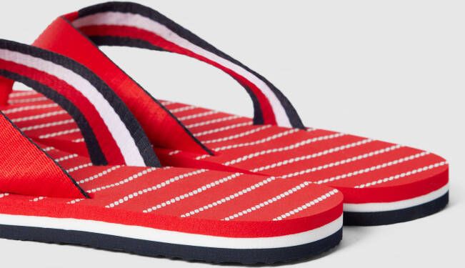 Tommy Hilfiger Teenslippers met labelprint