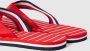 Tommy Hilfiger Stijlvolle Touw Detail Flip Flops Red Dames - Thumbnail 10