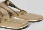 Tommy Hilfiger Strand Patch Flip Flops Beige Heren - Thumbnail 11