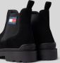 Tommy Jeans Chelsea boots van leer met labelpatch - Thumbnail 2