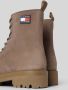 Tommy Jeans Leren boots met labelbadge model 'URBAN' - Thumbnail 3