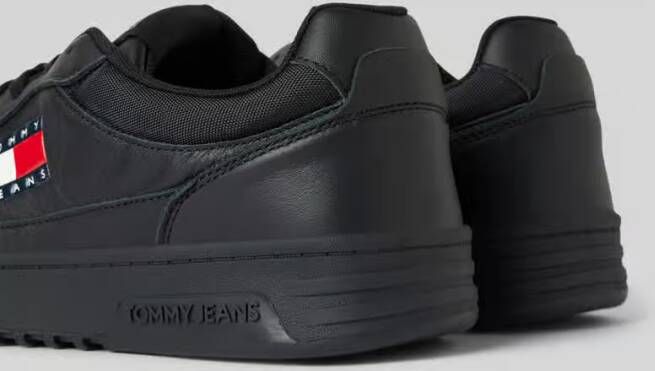 Tommy Jeans Leren sneakers met labeldetails model 'CUPSOLE LEATHER'