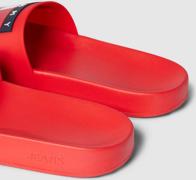 Tommy Jeans Slippers met labeldetails model 'POOL'