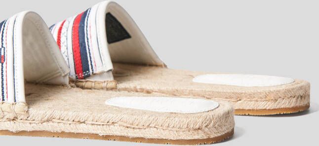 Tommy Jeans Slippers met streepmotief