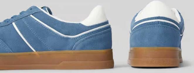 Tommy Jeans Sneakers van leer model 'THE GREENWICH SUEDE'