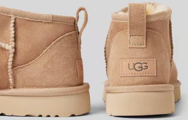 Ugg Boots van leer model 'CLASSIC ULTRA MINI'