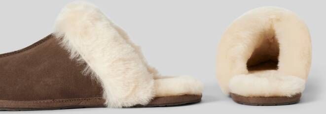 Ugg Huisschoenen van leer model 'SCUFFETTE II'