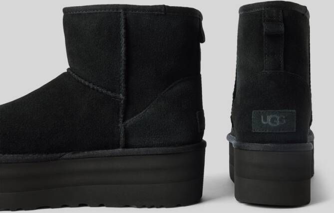 Ugg Leren laarzen met plateauzool