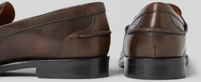 Vagabond Leren loafers met labeldetail model 'STEVEN'