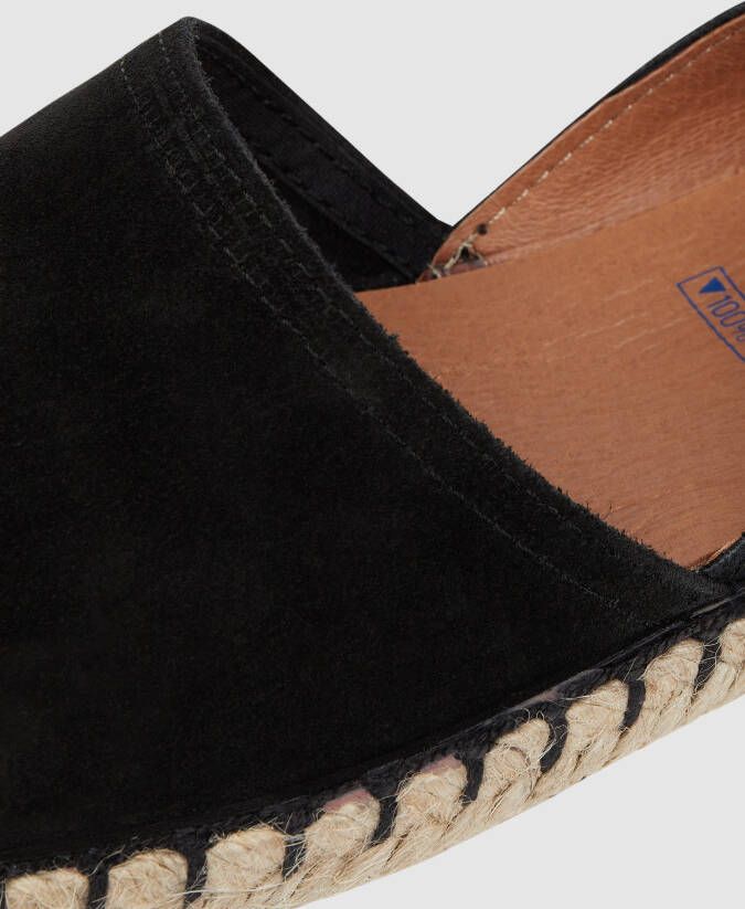 Verbenas Espadrilles van suède model 'Carmen'