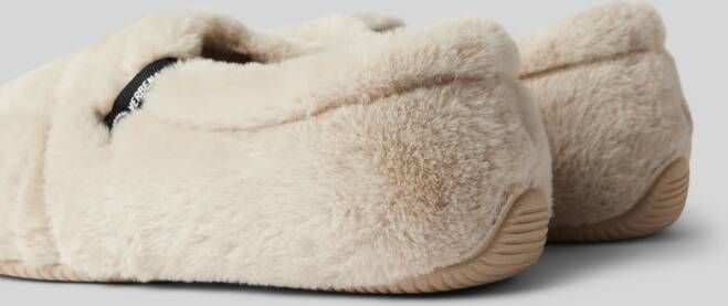 Verbenas Slippers met imitatiebont model 'YALE GROSETO'