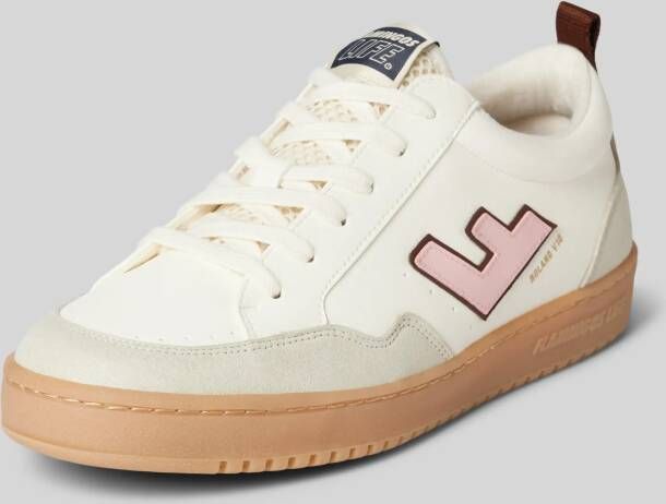 Flamingos Life Sneakers met labelpatch model 'ROLAND V.10'