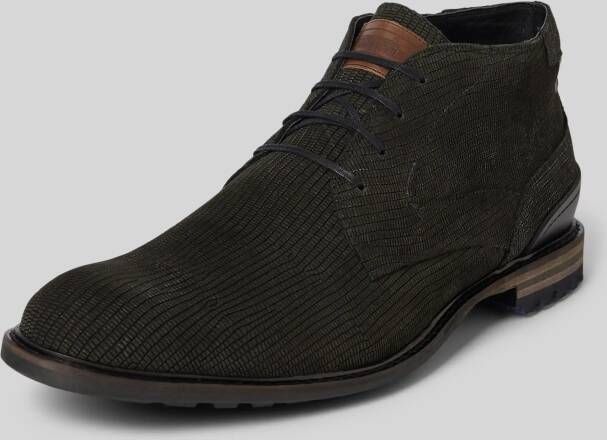 Floris van Bommel Veterschoenen met labeldetail