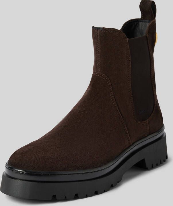 Gant Chelsea boots van leer met applicatie model 'Aligrey'