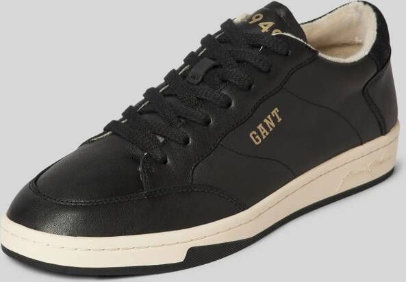 Gant Sneakers van leer met vetersluiting