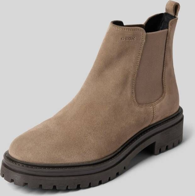 Geox Chelsea boots met elastische inzetten model 'IRIDEA'