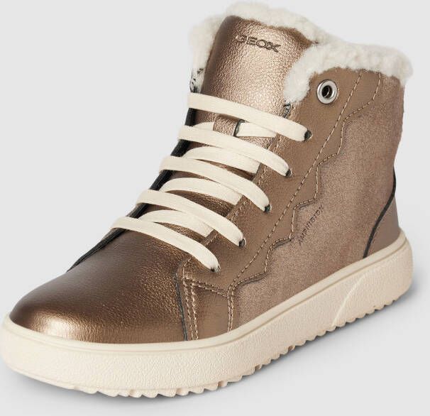 Geox High top sneakers in metallic model 'THELEVEN'