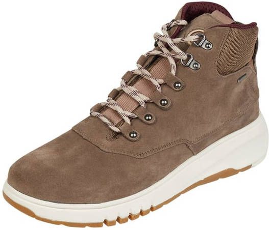 Geox High top sneakers van textiel en leer model 'Aerantis'