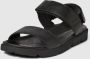 Geox Zwarte platte sandalen voor mannen Black Heren - Thumbnail 3