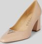 Guess Pumps van leer met blokhak model 'VARLAY2' - Thumbnail 1