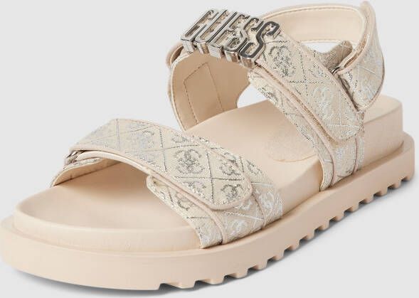 Guess Sandalen met labelprint model 'FABELIS'