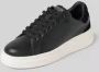 Guess Zwarte suède sneakers met logodetails Black Dames - Thumbnail 3