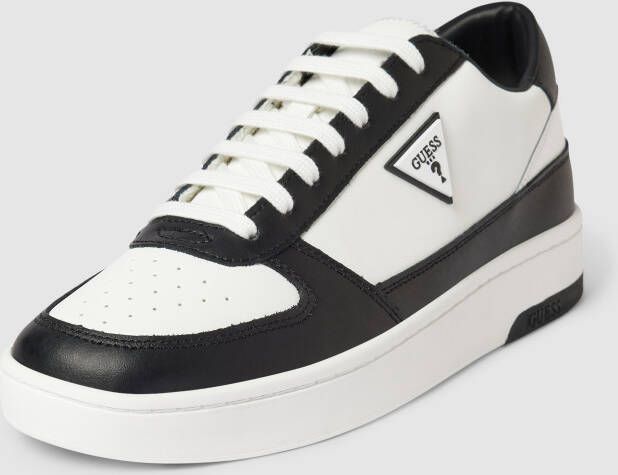 Guess Sneakers van leermix model 'SILEA'