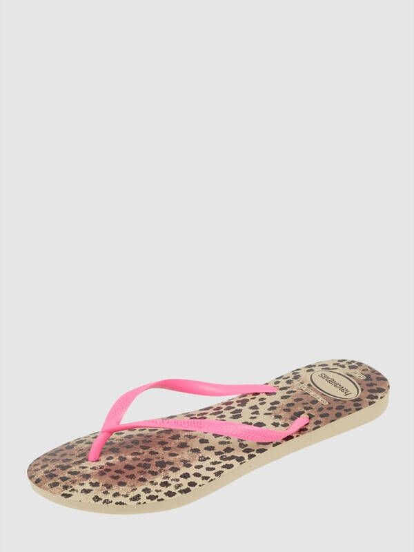 Havaianas Teenslippers met dierenprint model 'Slim Animals'