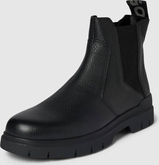 HUGO Chelsea boots van leermix model 'Ryan'