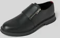 HUGO Leren schoenen met monk straps model 'Lenner'