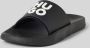 Hugo Boss Zwarte Slider Sandalen Nil-Slid Black Heren - Thumbnail 4