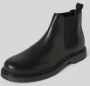 JACK & JONES leren chelsea boots antraciet - Thumbnail 3