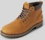 Jack & jones Leren boots met labelbadge model 'QUEENSWAY' - Thumbnail 2