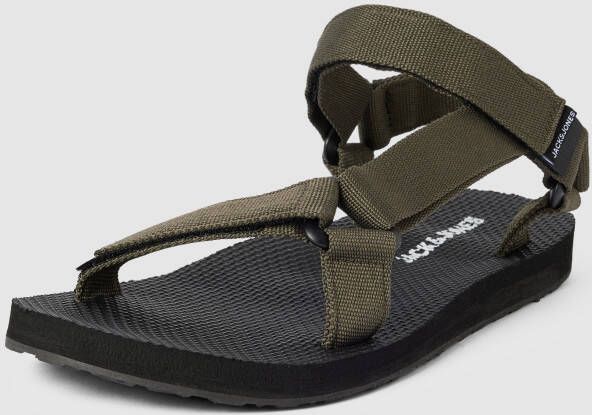 jack & jones Sandalen met klittenbandsluiting